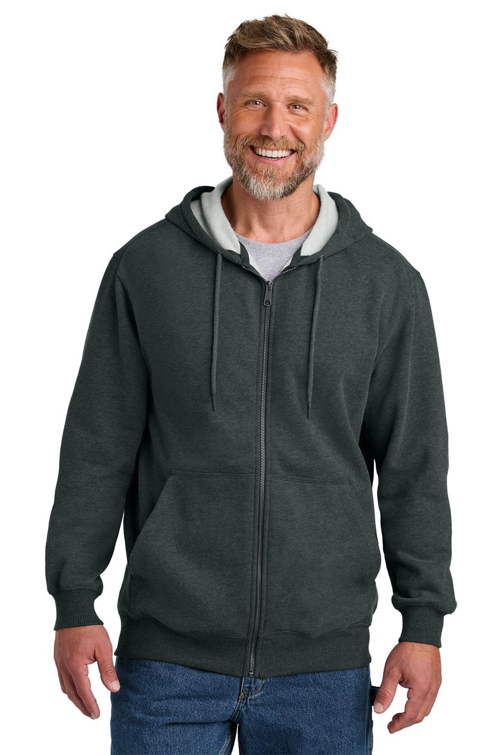 Cornerstone Tough Fleece Full-Zip Hoodie-3