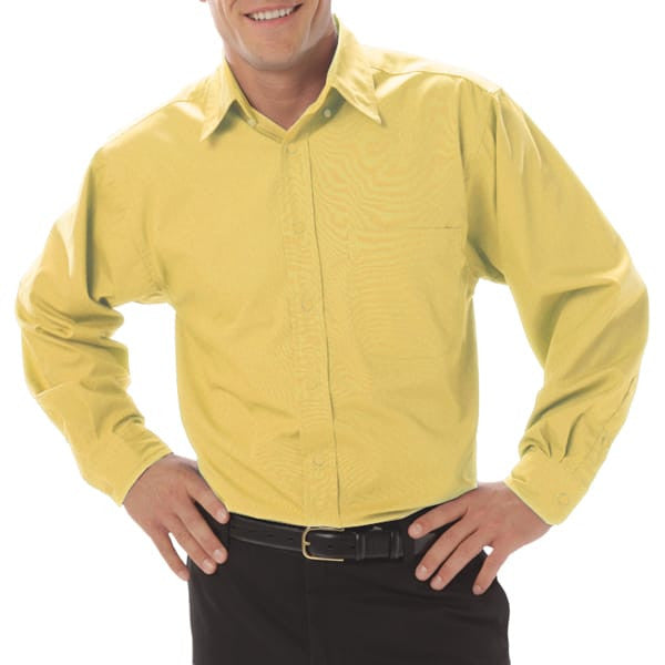 Blue Generation Men's Long Sleeve Fine Line Twill-6