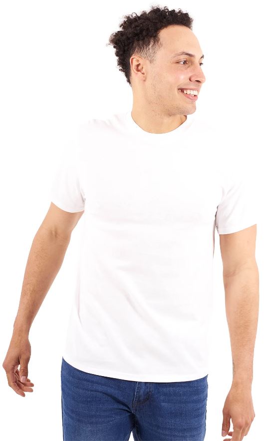 Value Priced 60/40 Crew Tee Shirt-4