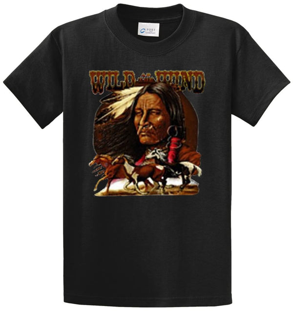 Wild As The Wind Printed Tee Shirt