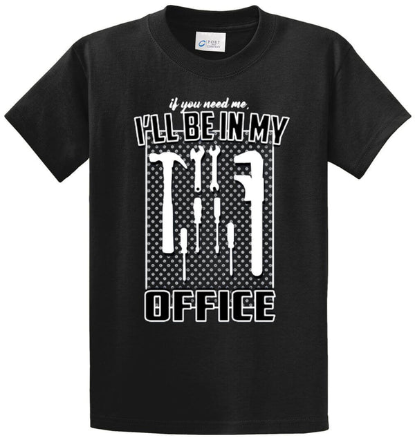 I'll Be In My Office Printed Tee Shirt