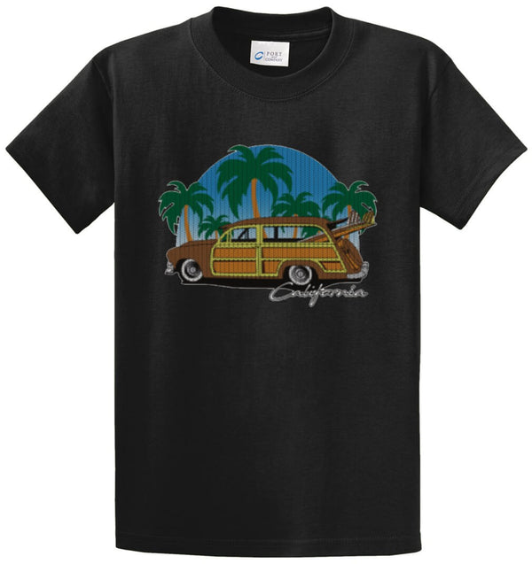 Knit Woody Cali Printed Tee Shirt