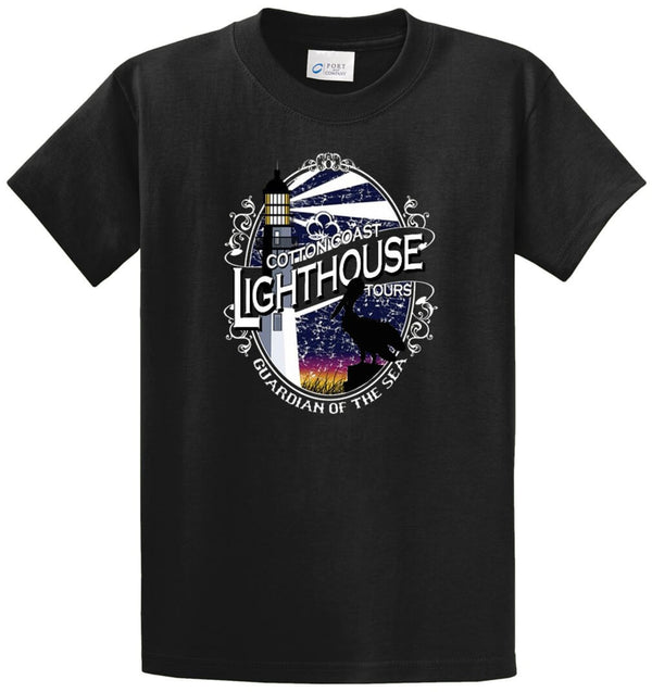 Cotton Coast Lighthouse Tours Printed Tee Shirt