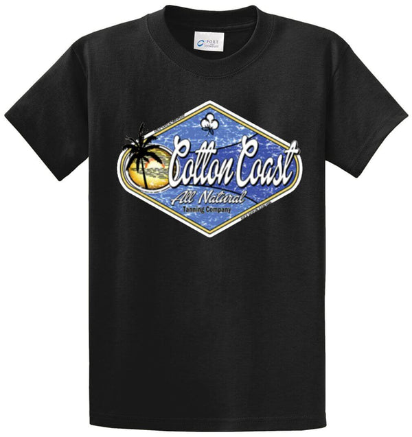 Cotton Coast All Natural Printed Tee Shirt