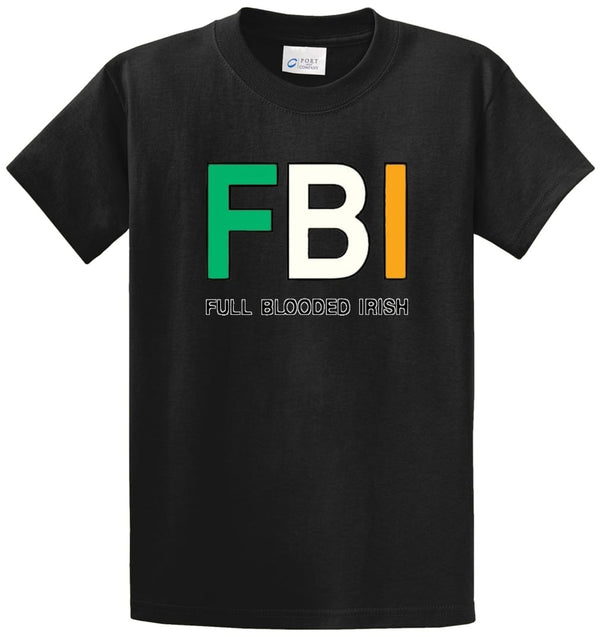 FBI Irish Printed Tee Shirt