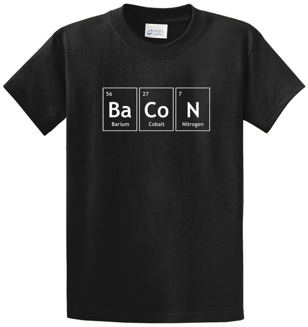 Elements Of Bacon Printed Tee Shirt