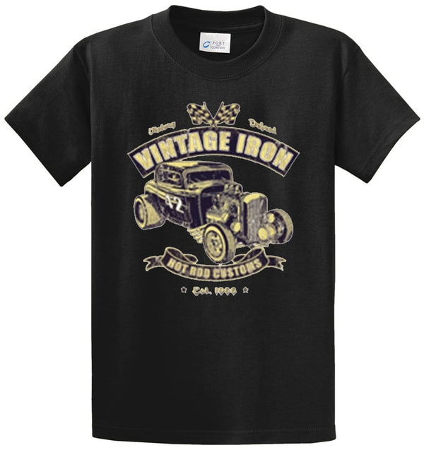 Vintage Iron Printed Tee Shirt