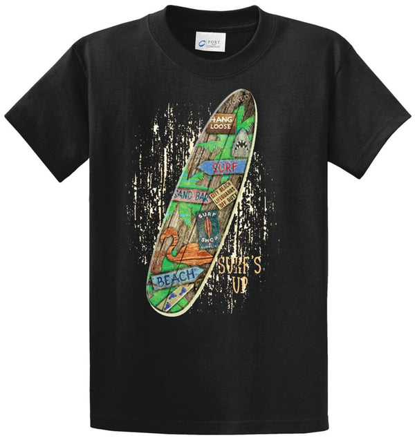Surf Board Printed Tee Shirt
