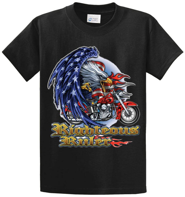Righteous Ruler Printed Tee Shirt