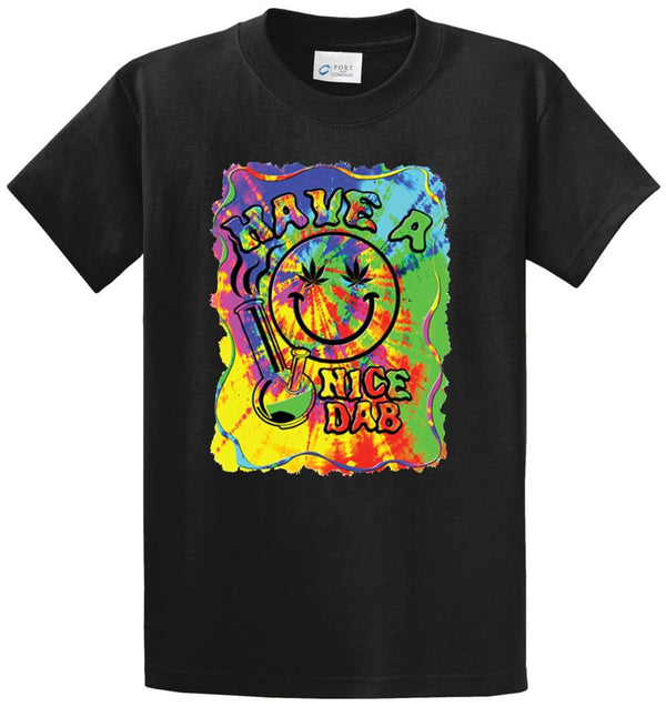 Have A Nice Dab Printed Tee Shirt