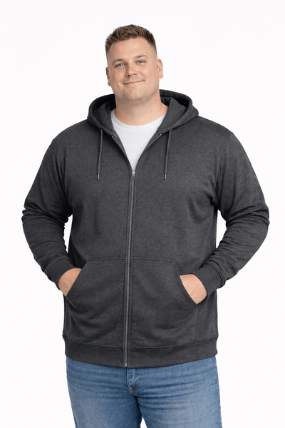 GREYSTONE Thermal Lined Full Zip Hoody 3XL-10XL | Big and Tall Mart