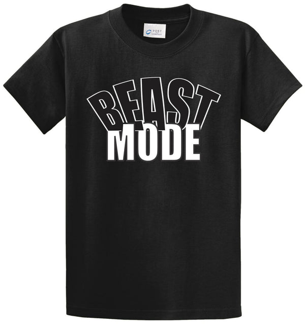 Beast Mode Printed Tee Shirt