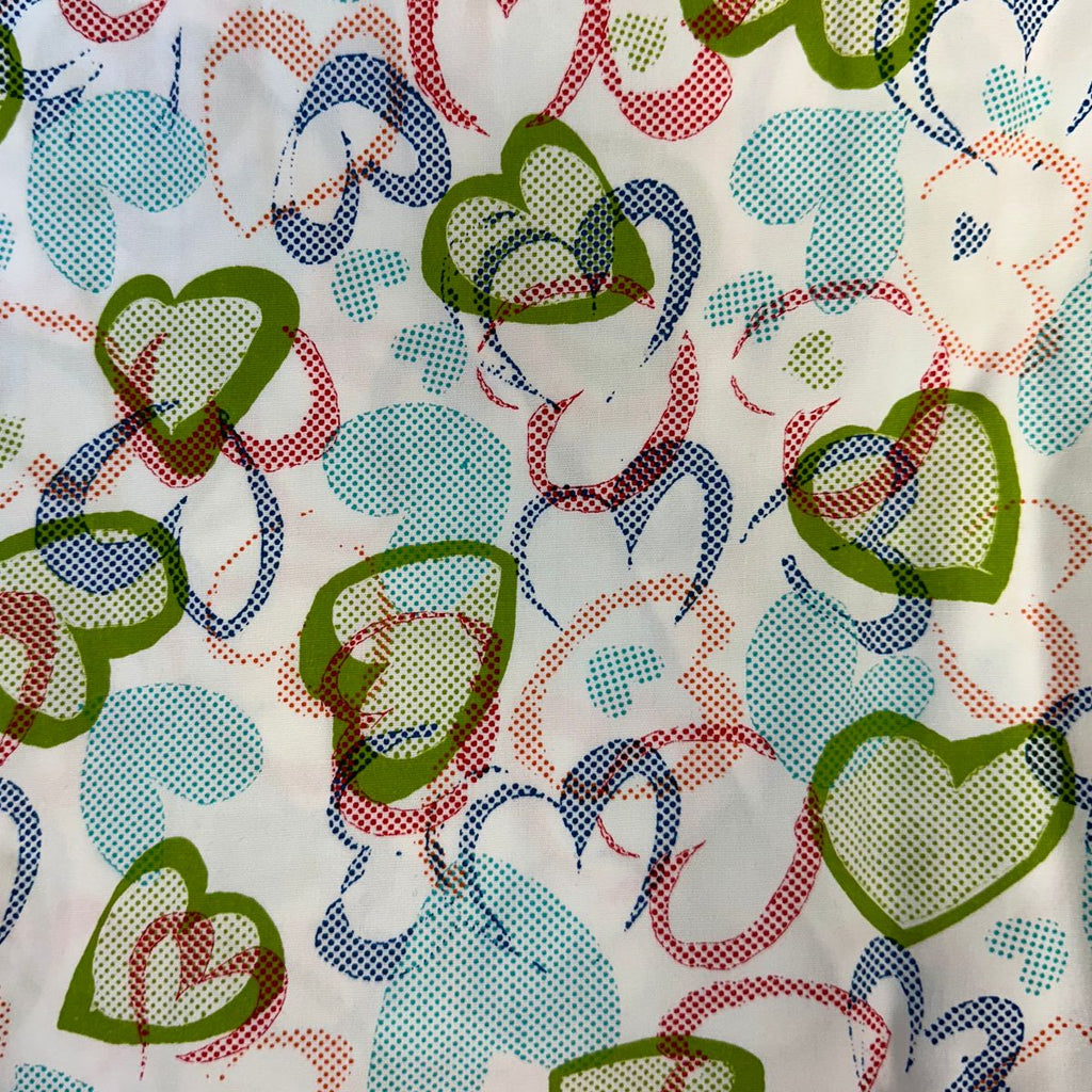 V-Neck Style Printed Scrub Top Closeout-9
