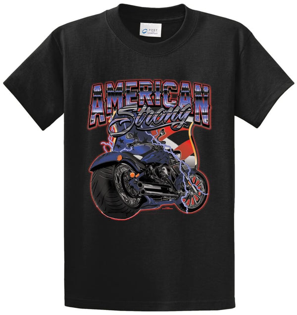 American Strong Printed Tee Shirt