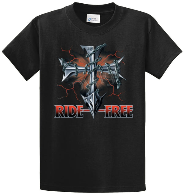 Ride Free Printed Tee Shirt