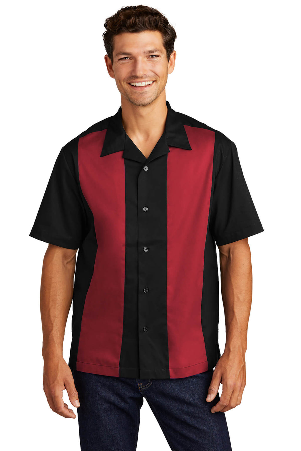 Port Authority Men's Retro Camp Shirt-1
