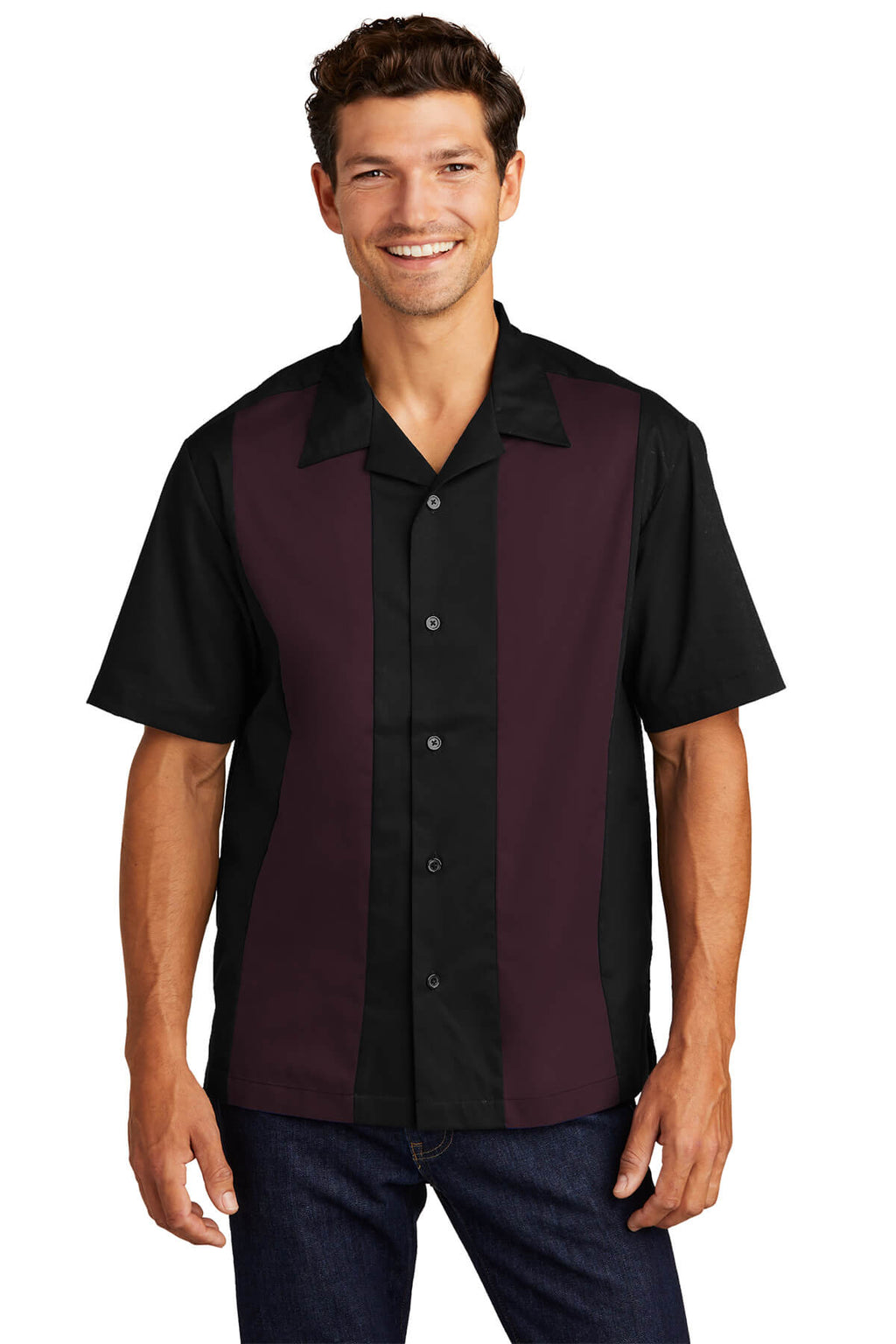 Port Authority Men's Retro Camp Shirt-2