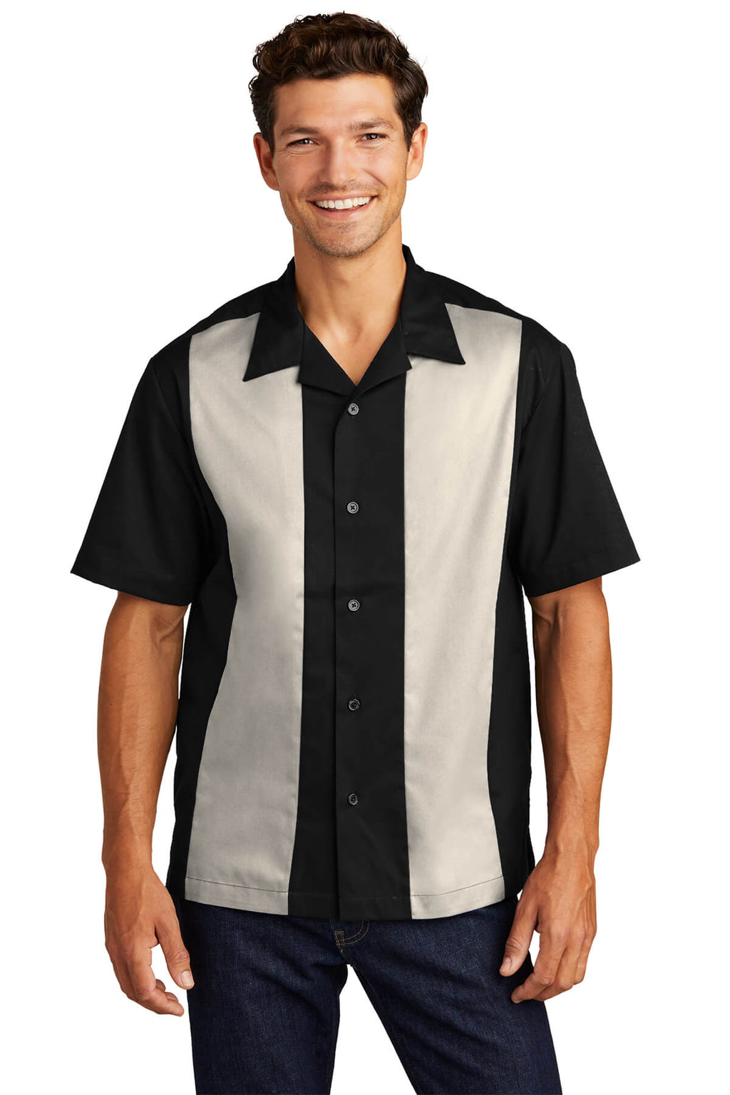 Port Authority Men's Retro Camp Shirt-3