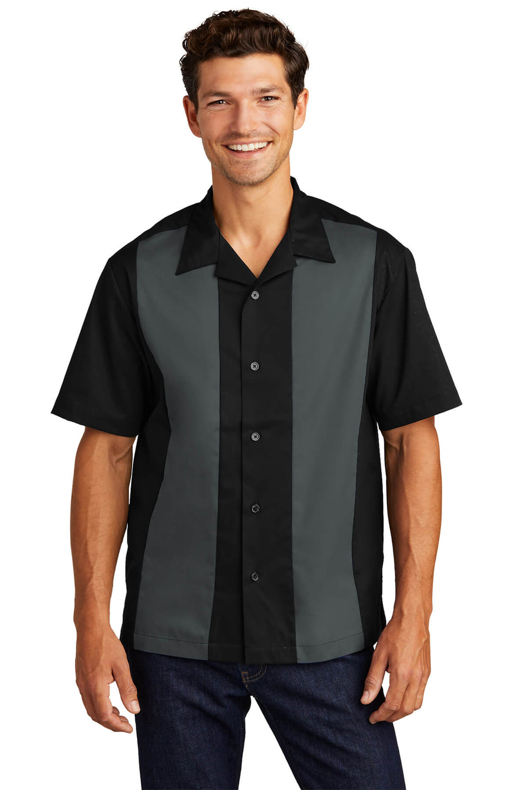 Port Authority Men's Retro Camp Shirt-5