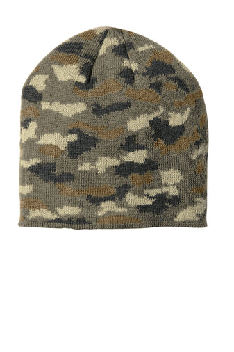 Port & Company Camo Beanie Cap-2