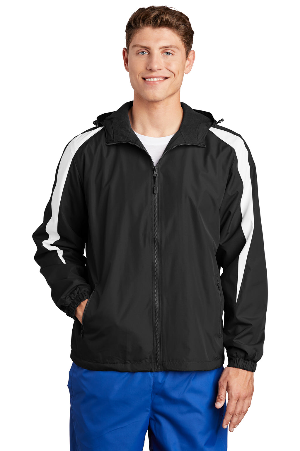 Sport-Tek Fleece-Lined Colorblock Jacket-3