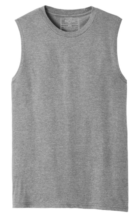 Foxfire Bio Washed Men's Muscle Tee grey