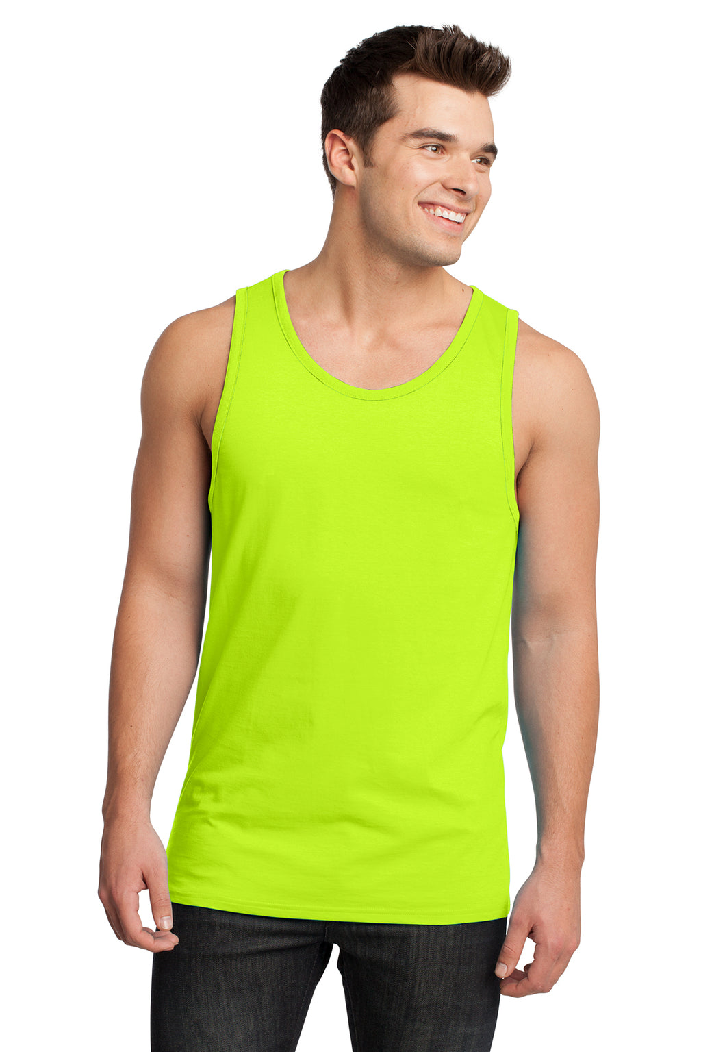 100% Cotton Ringer Tank Top Closeout-4