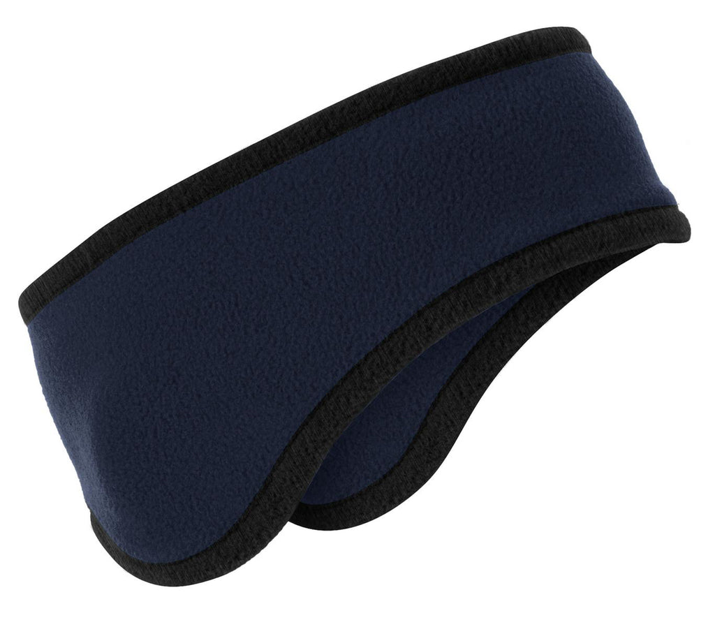 Port Authority Two-Color Fleece Headband-2