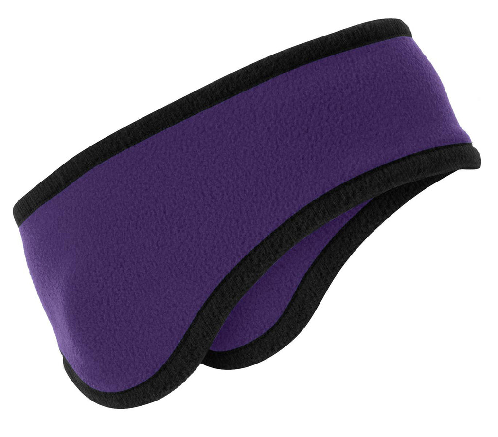 Port Authority Two-Color Fleece Headband-3