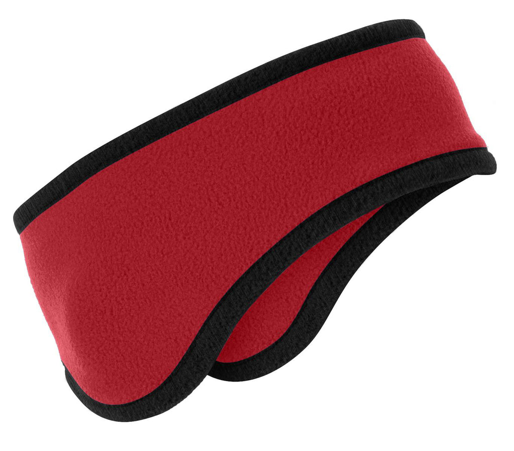Port Authority Two-Color Fleece Headband-4