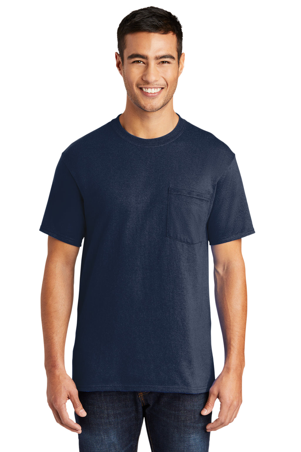 Big And Tall Pocket Tee Closeout-1