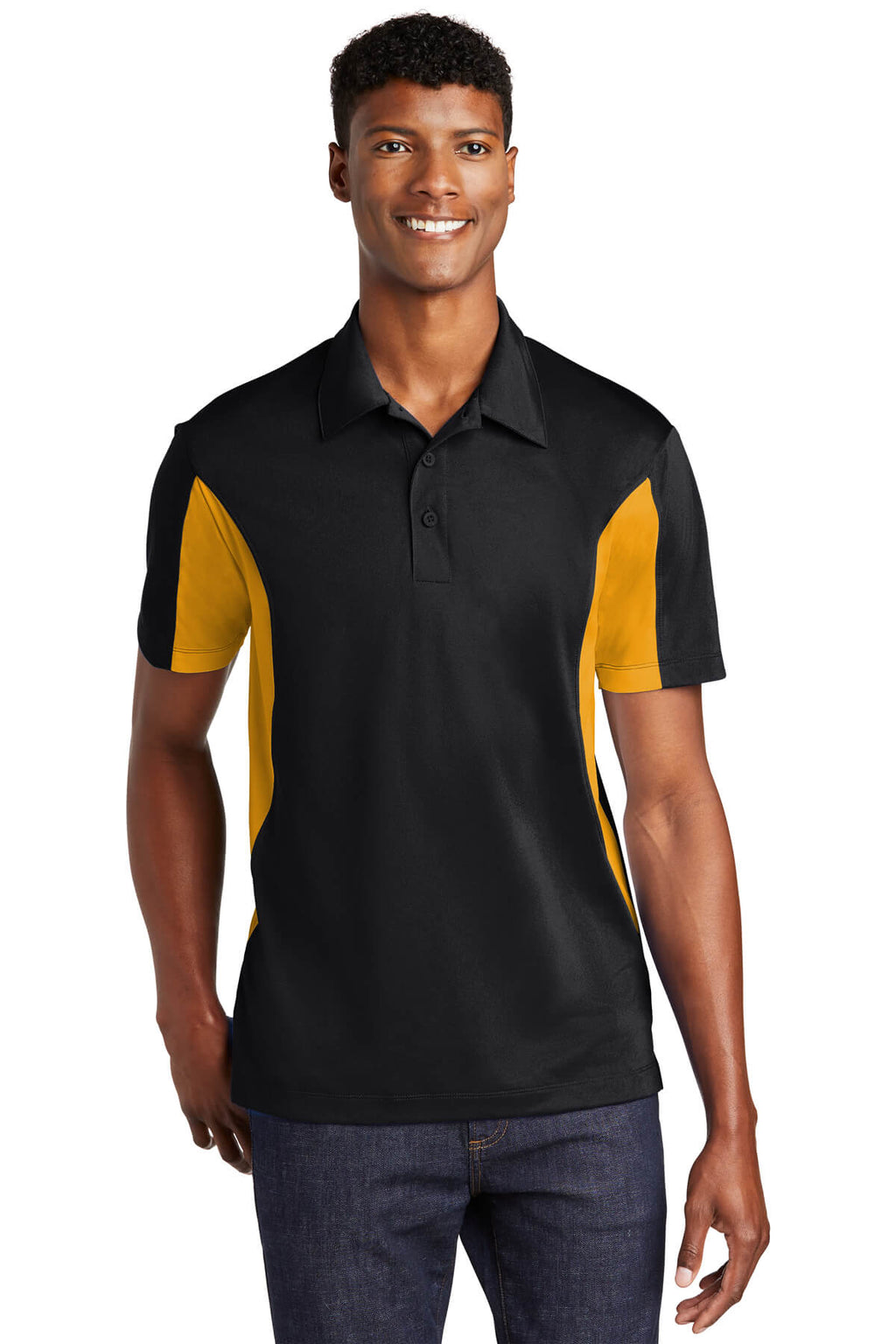 Sport-Tek Tall Side Blocked Micropique Sport-Wick Polo