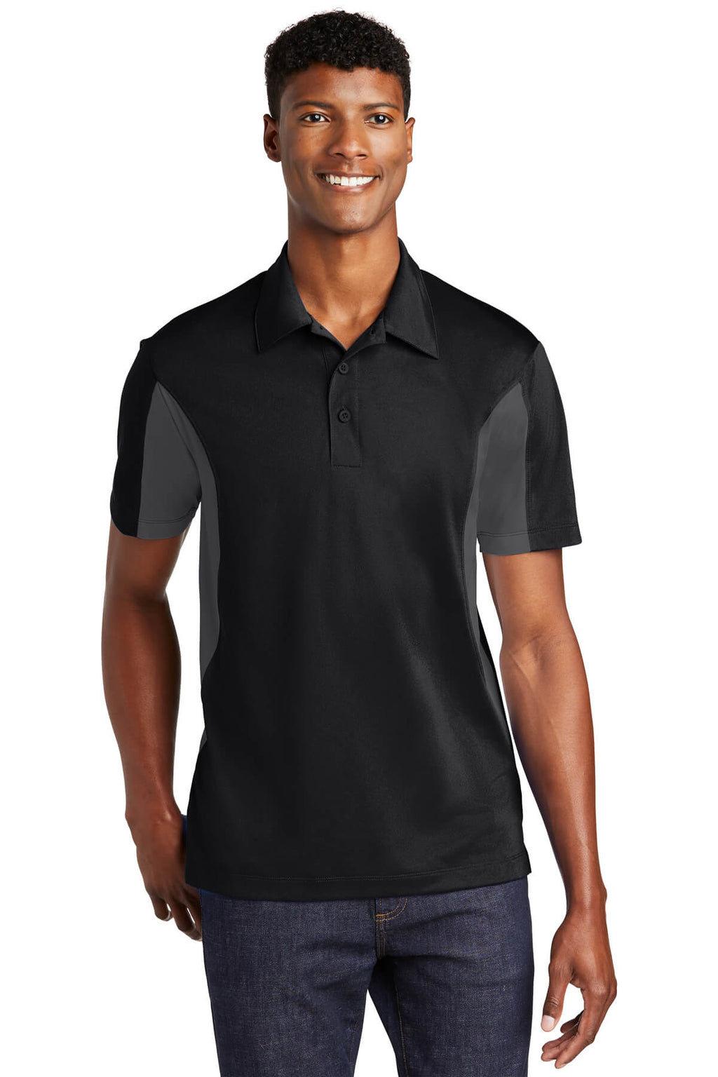 Sport-Tek Tall Side Blocked Micropique Sport-Wick Polo-2