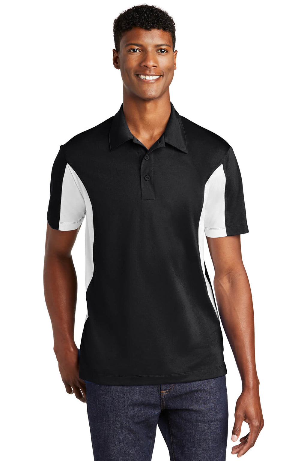 Sport-Tek Tall Side Blocked Micropique Sport-Wick Polo-5