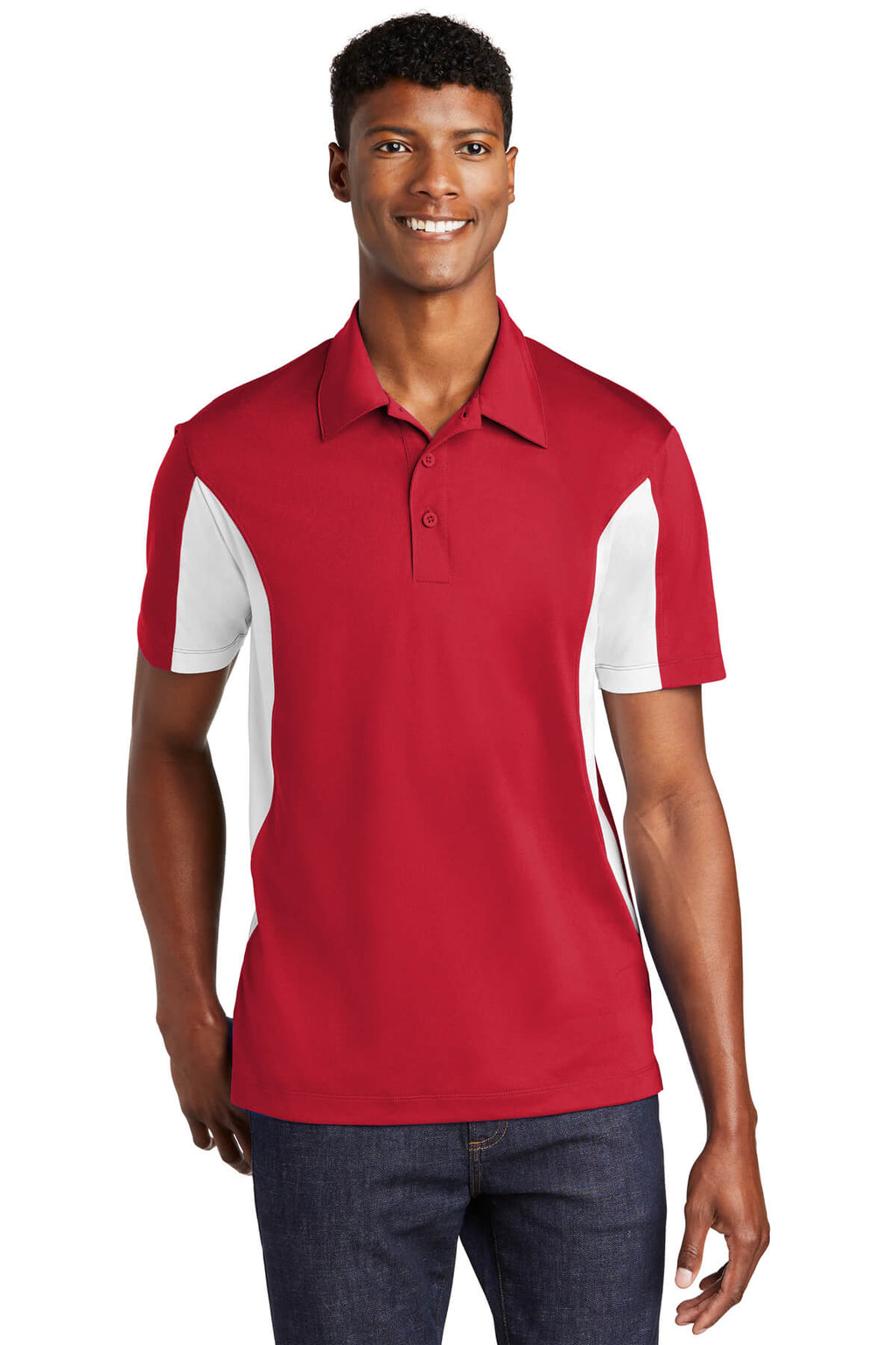 Sport-Tek Tall Side Blocked Micropique Sport-Wick Polo-6