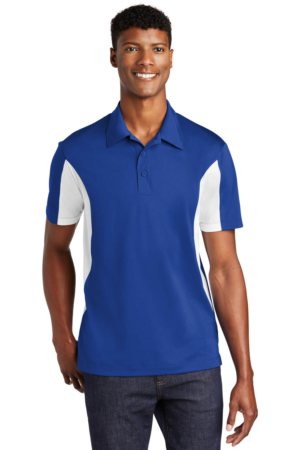 Sport-Tek Tall Side Blocked Micropique Sport-Wick Polo-8