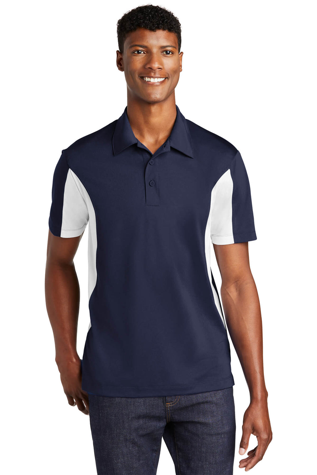 Sport-Tek Tall Side Blocked Micropique Sport-Wick Polo-7