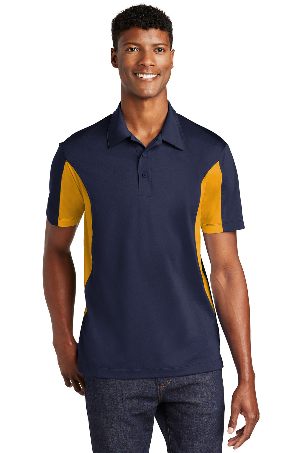 Sport-Tek Tall Side Blocked Micropique Sport-Wick Polo-9