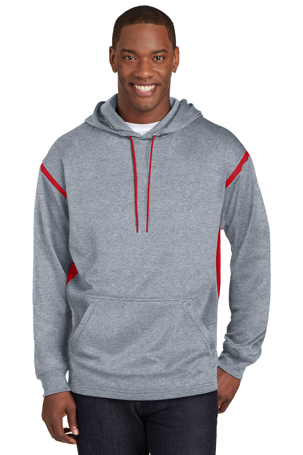 Sport-Tek Tall Tech Fleece Hooded Sweatshirt-4