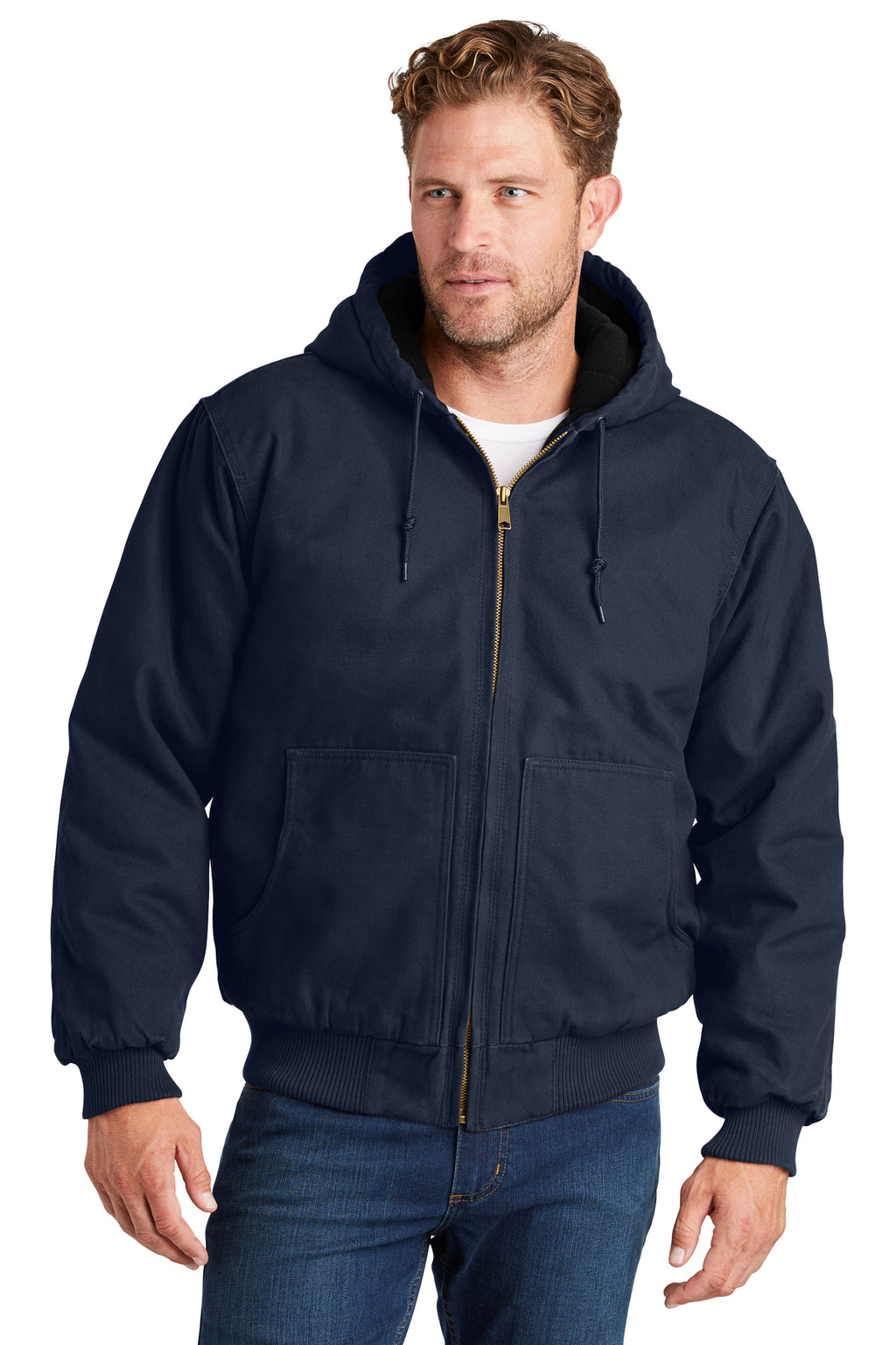 Cornerstone Washed Duck Cloth Flannel-Lined Work Jacket-4
