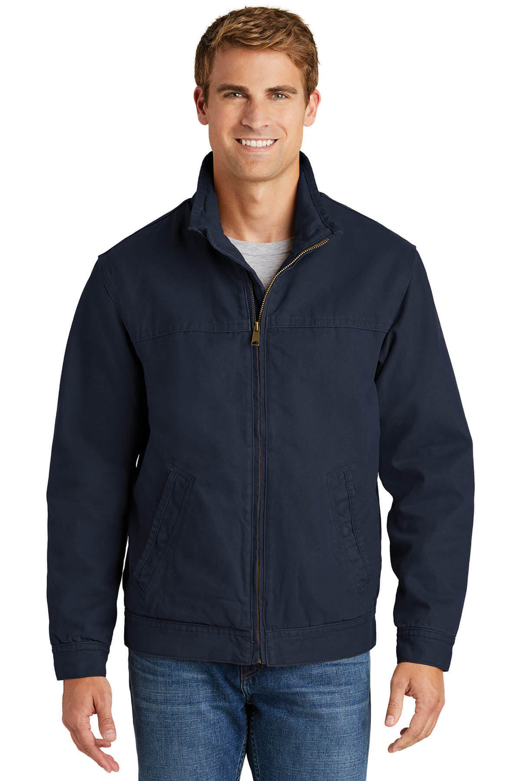 Cornerstone Washed Duck Cloth Flannel-Lined Work Jacket-3