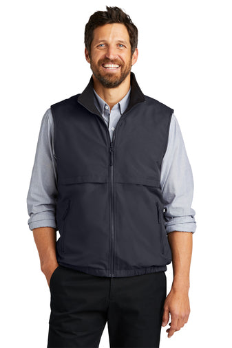 Port Authority Reversible Nylon And Fleece Vest-3