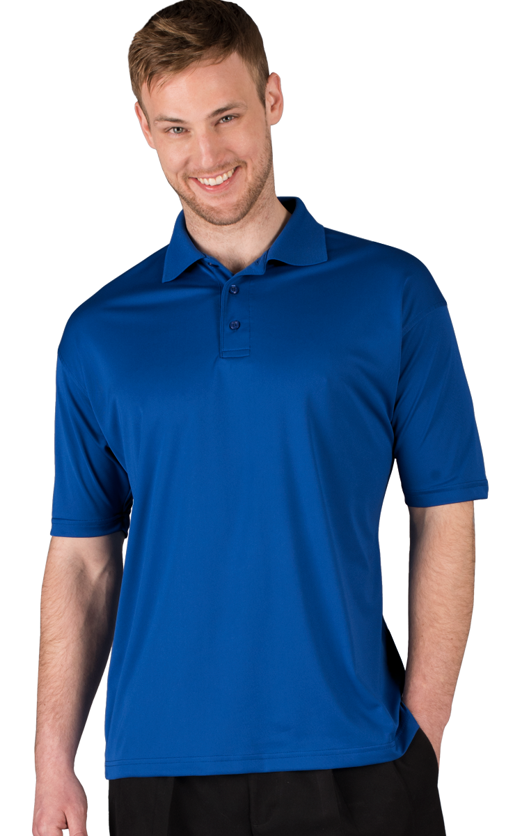 Blue Generation Men's 65/35 Ultra-Lux Polo royal