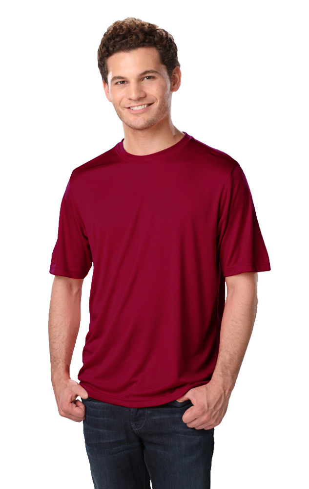 Blue Generation Men's Moisture Wicking Crew Neck Tee-2