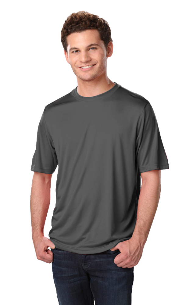 Blue Generation Men's Moisture Wicking Crew Neck Tee-3