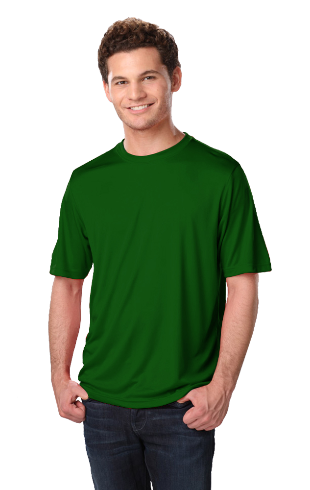 Blue Generation Men's Moisture Wicking Crew Neck Tee-4