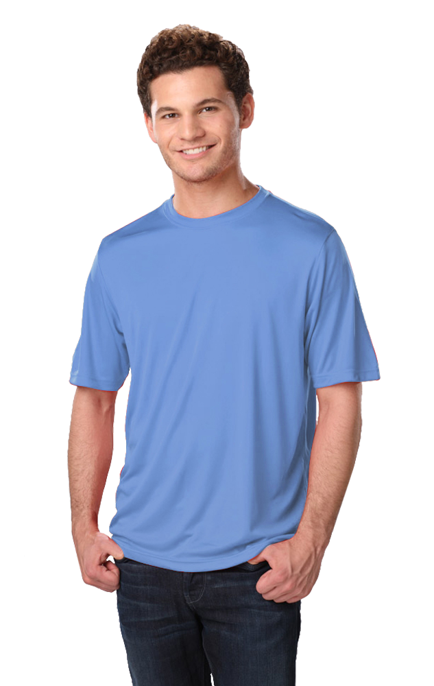 Blue Generation Men's Moisture Wicking Crew Neck Tee-5