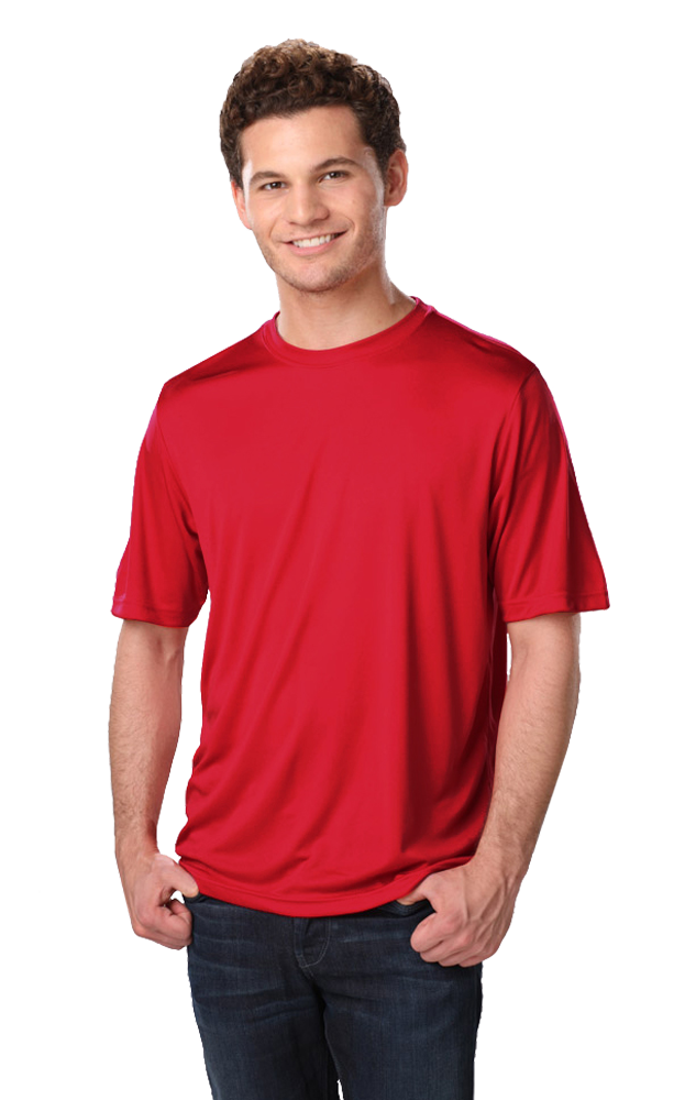 Blue Generation Men's Moisture Wicking Crew Neck Tee-8