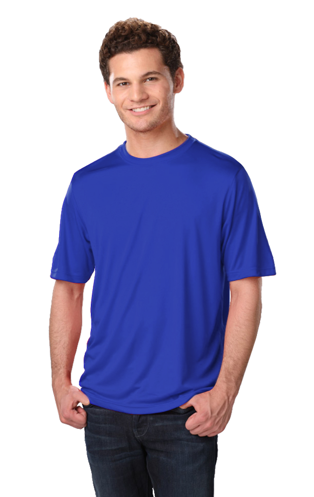 Blue Generation Men's Moisture Wicking Crew Neck Tee-9