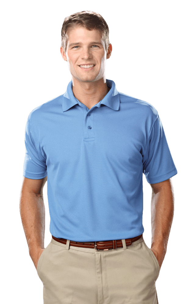 Blue Generation Men's Value Moisture Wicking Polo-3
